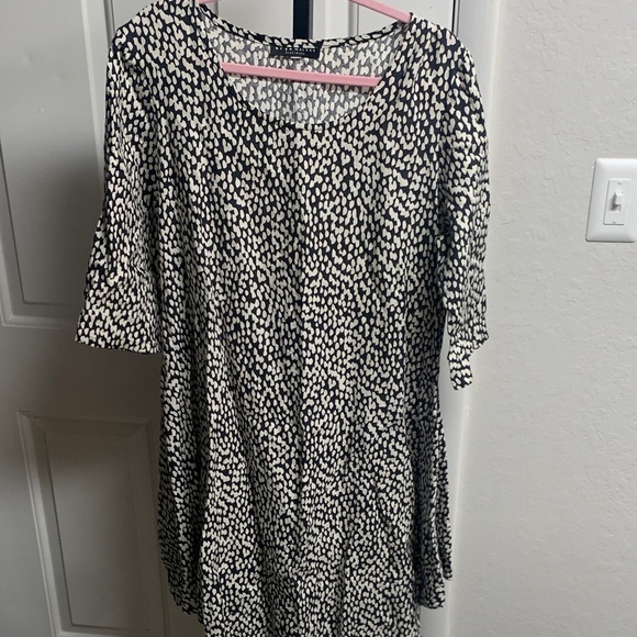 Bryn walker linen high low dress small
